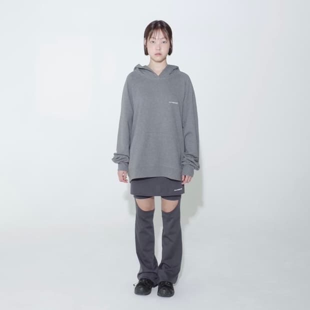 지초이 컴포트 23-006 베이직 후디 그레이