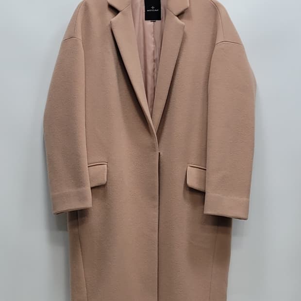 NICE CLAUP 나이스클랍 모 100% 코트 / 여 85 인디핑크
