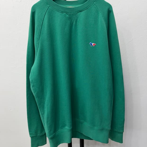 매장판정품) 메종키츠네 남성 폭스 패치 맨투맨 M