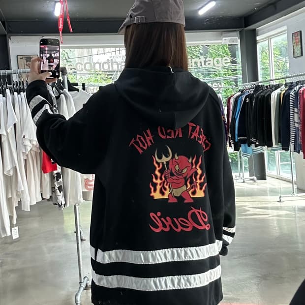 도그타운 레드 핫 데빌 후드티