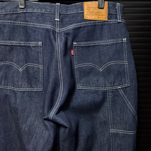 리바이스 562 진청 데님 릴렉스드 벌룬 테이퍼드 카팬더 워크 36