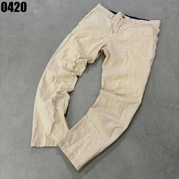타미힐피고 베이지 팬츠 33