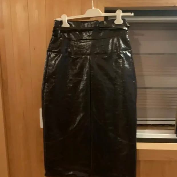르메르 스커트 코티드 린넨 미디 lemaire skirt coated l