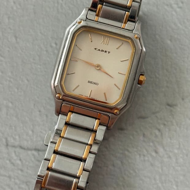 Seiko 세이코 Cadet 스퀘어 콤비