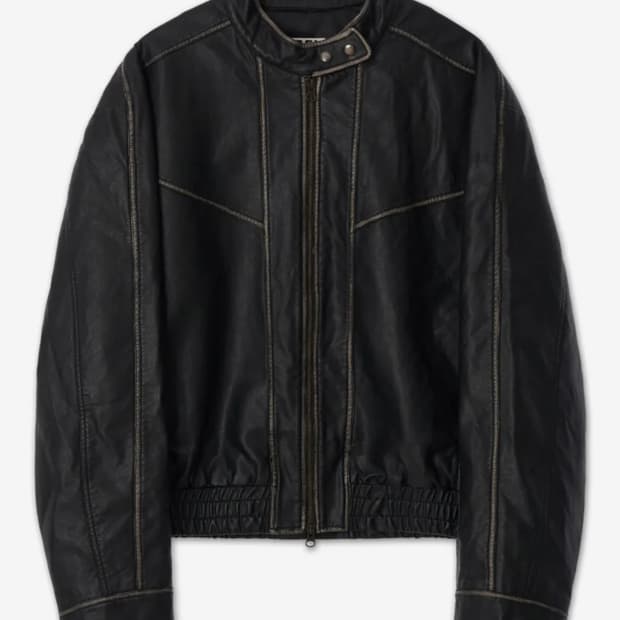 새상품급) 로파이 앤더슨 레이서 자켓 L