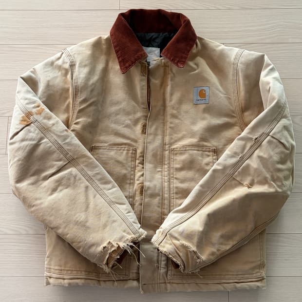 90s 칼하트 아크틱 트레디셔널 덕 자켓 S (97-100) 