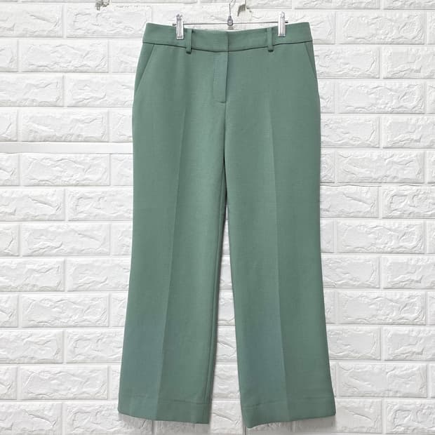 택포_ 듀엘 DEWL 여성 그린 슬랙스 28인치