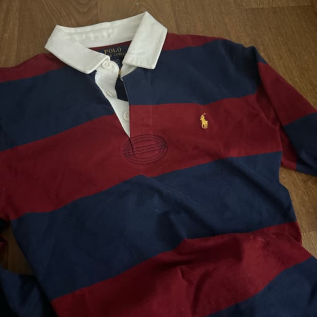 정품Qr 폴로 럭비티