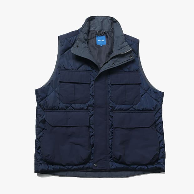 BEAMS - 22FW QUILTING VEST 