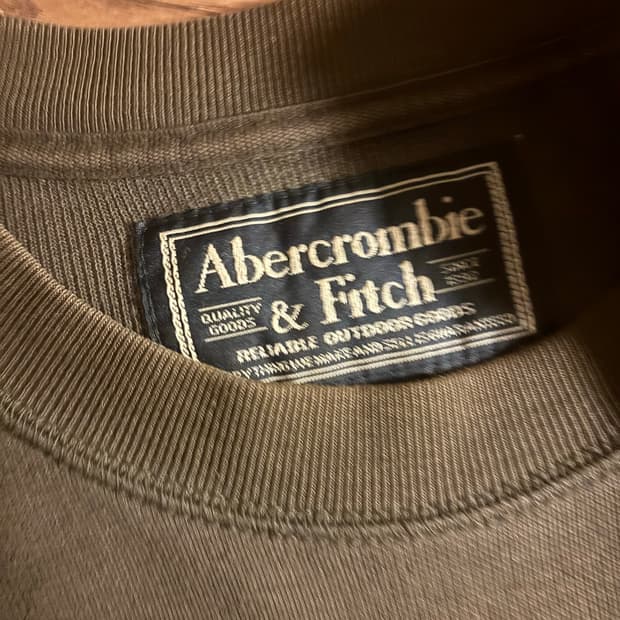 Abercrombie & Fitch 빈티지 워싱 롱슬리브