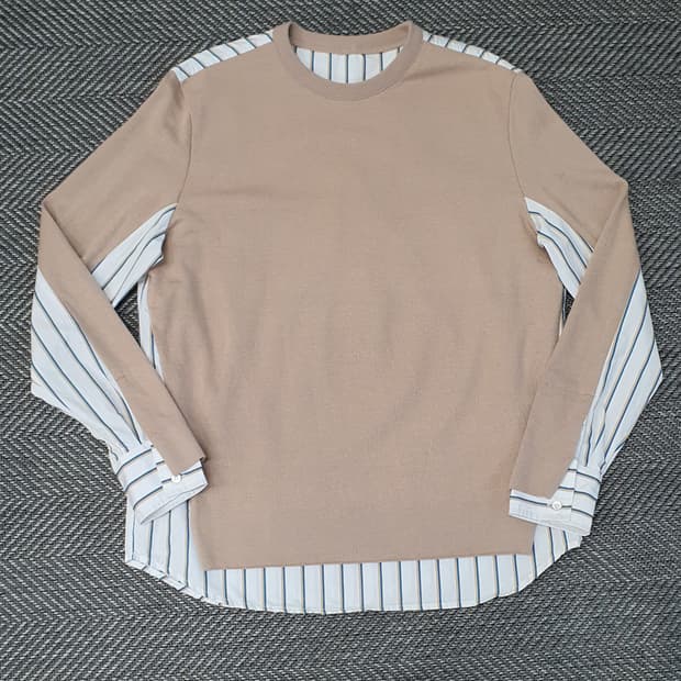 한섬 타임 긴팔티 남자105