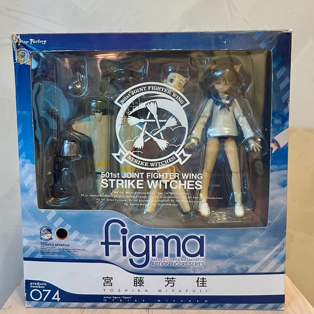 Figma 요시카 미야후지 (스트라이크 위치스) 액션 피규어
