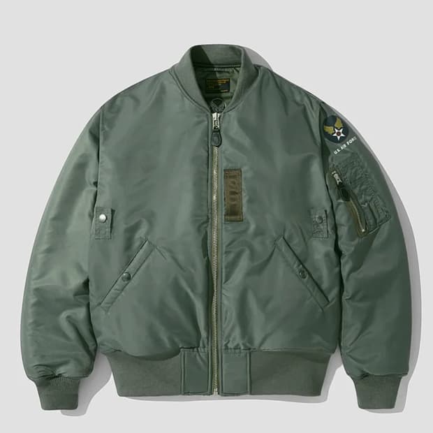 아웃스탠딩 10주년 ma-1 s