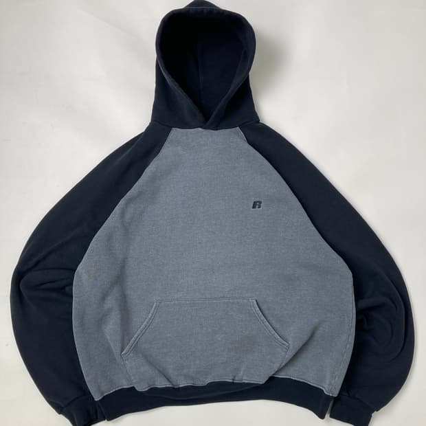 00s Russell Hoodie (grey/black)