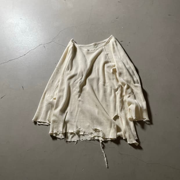 KZ ATELIER Thermal Cutsew tee