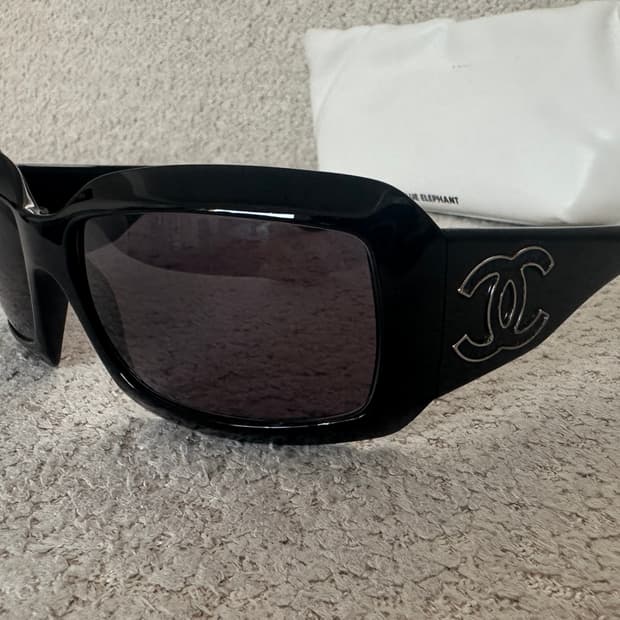 샤넬 선글라스 검정 6022-Q (정품)