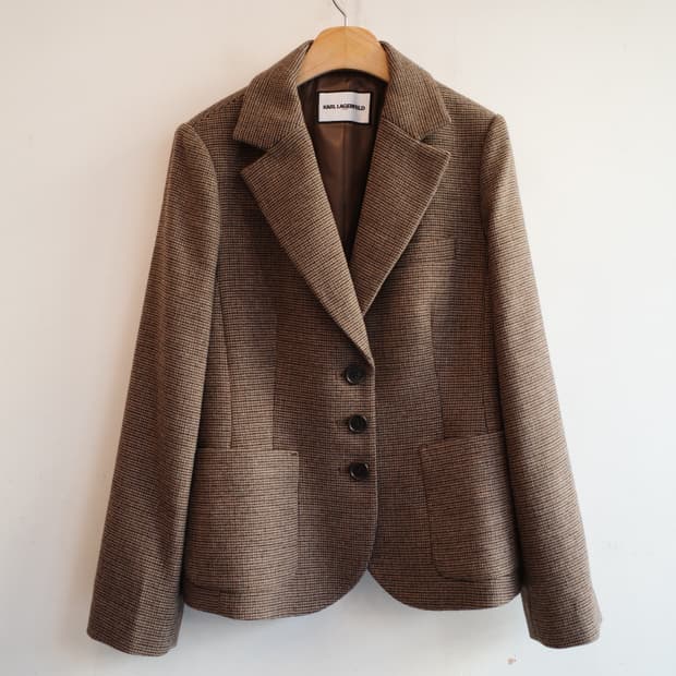 KARL LAGERFELD 칼 라거펠트 울&캐시미어 자켓
