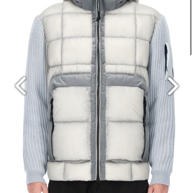 Cp 25fw 울믹스패딩 xxl