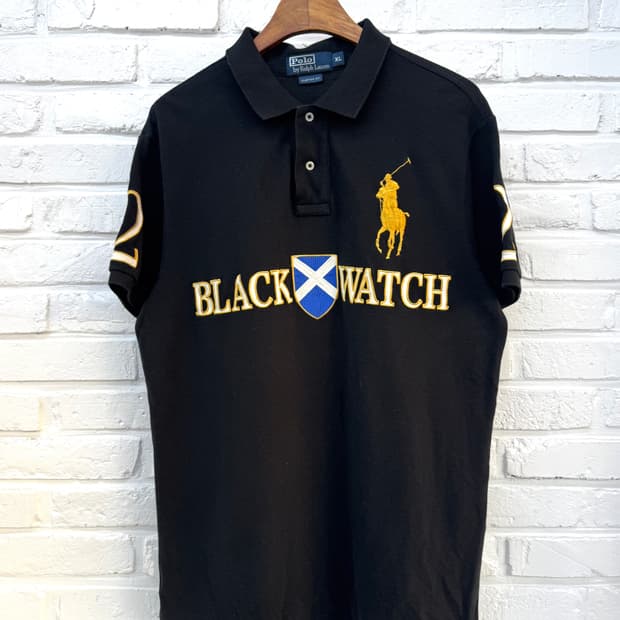 폴로 블랙워치 빅포니 pk 럭비티