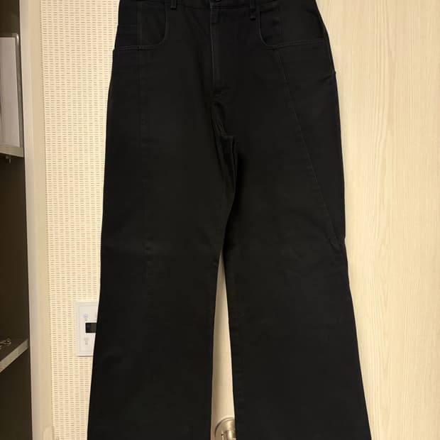 [M] 아슬란 팬츠 블랙