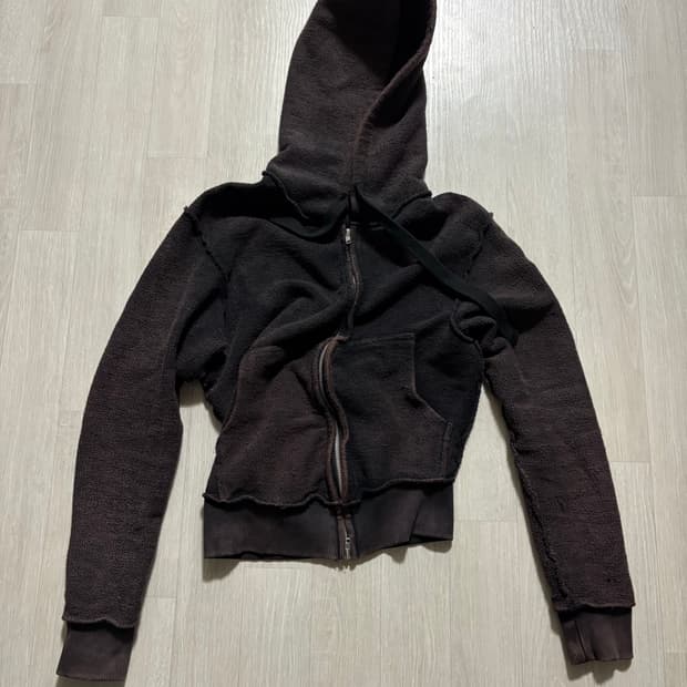 [M] 바퀘라 트위스트 후드집업