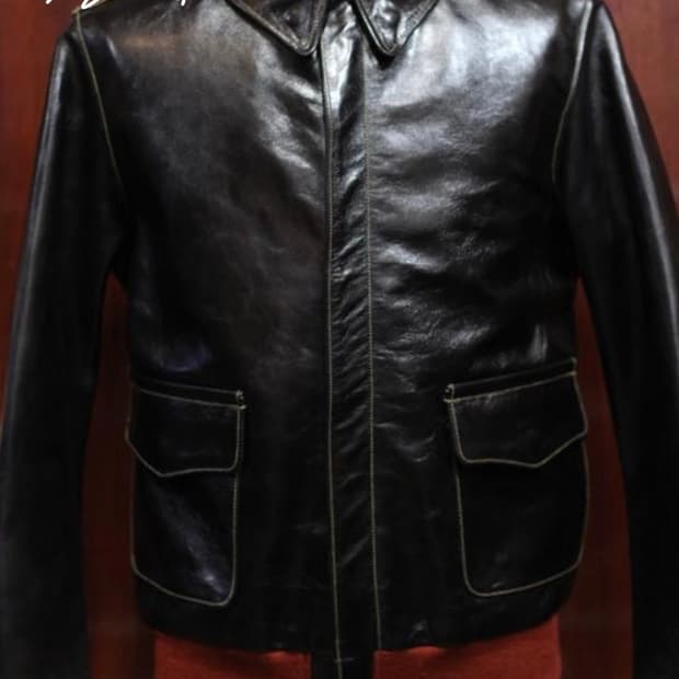 레인보우 컨트리 A-2 자켓 씰 브라운 / 토바코 브라운 오더 진행