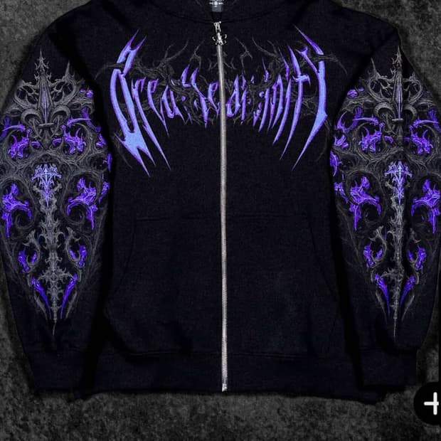 BreatheDivinity (Zip-up Hoodie)[DUSK] L
