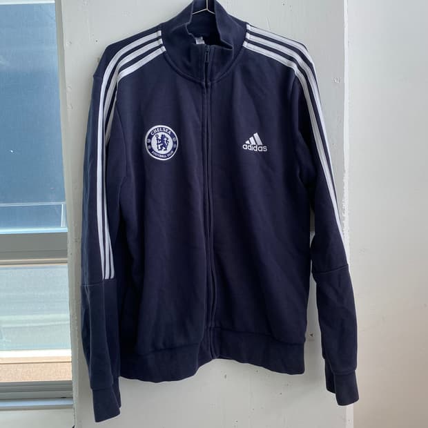 (2XL) 아디다스 첼시 져지 집업 트랙탑