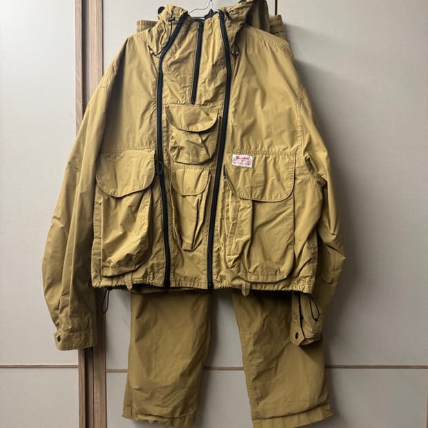 헨리코튼 X 스펙테이터 피셔맨 아노락 셋업