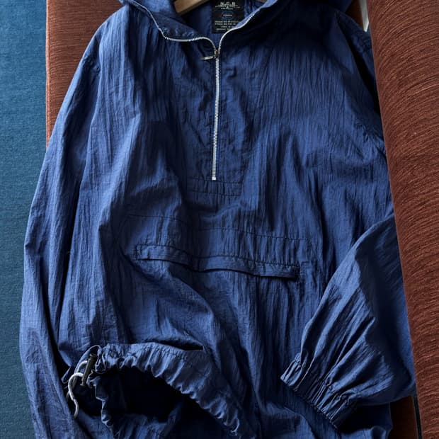 Washer nylon utility anorak parka