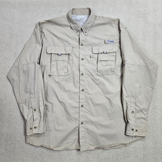 컬럼비아 PFG 유틸리티 셔츠 L