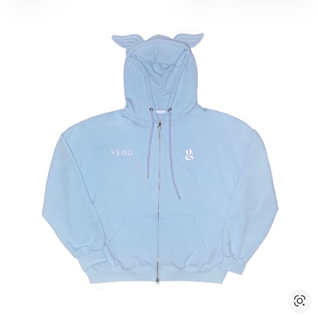 [새상품]예그 후드집업 스카이블루