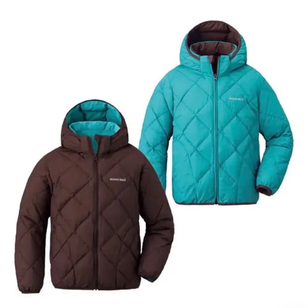 몽벨 리버시블 파카 코코아 150