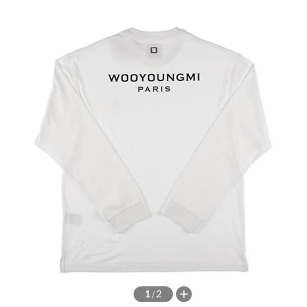 우영미 백로고 롱슬리브 48