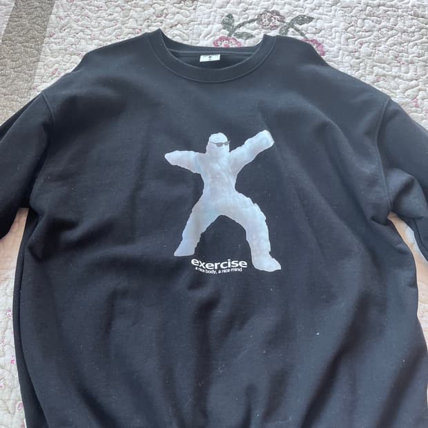 엑서사이즈 맨투맨