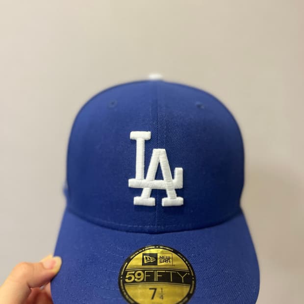 뉴에라 59FIFTY DAY MLB LA 다저스 사이즈캡 블루