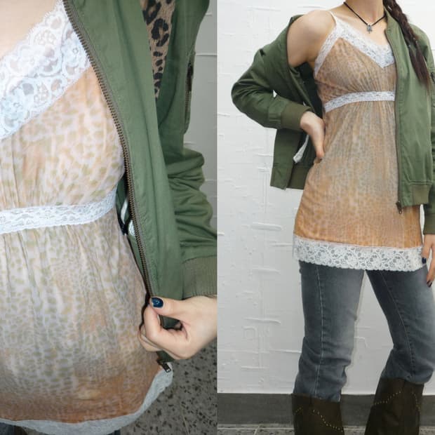 slip bustier camisole