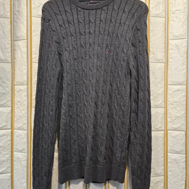 타미힐피거 여성 롱니트 울니트 