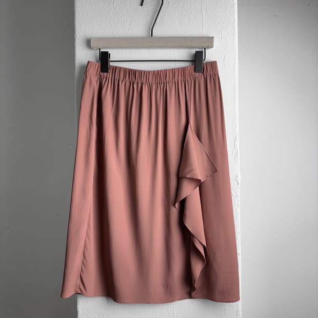 N21 Rose pink Silk blended Skirt