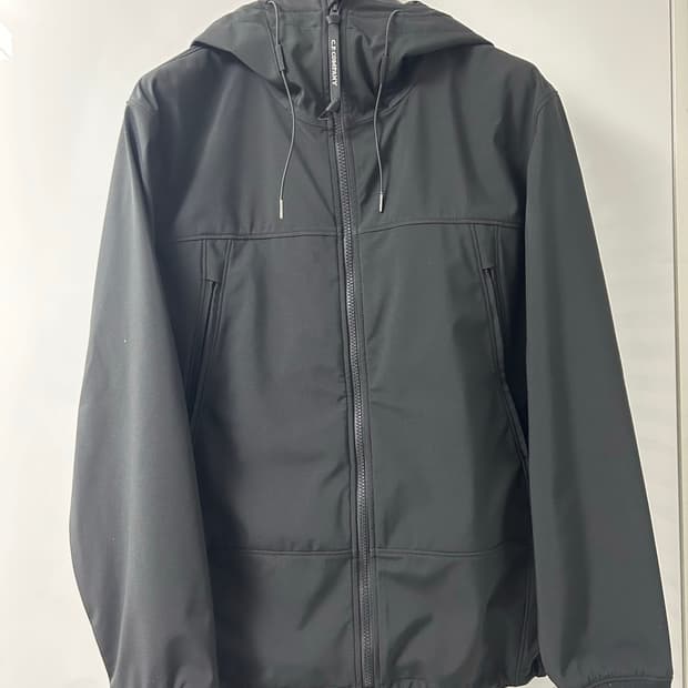 C.P. 컴퍼니 쉘-R 고글 자켓 블랙 - 25SS