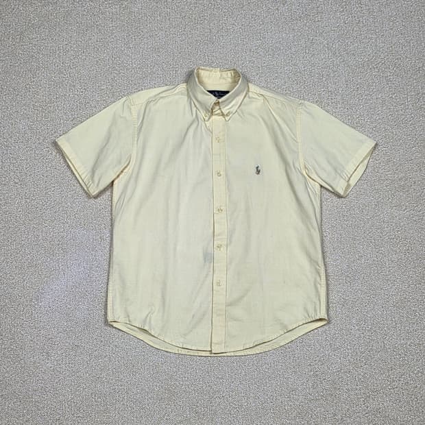 [폴로 랄프로렌] 클래식핏 옥스퍼드 반팔 셔츠 | S00130