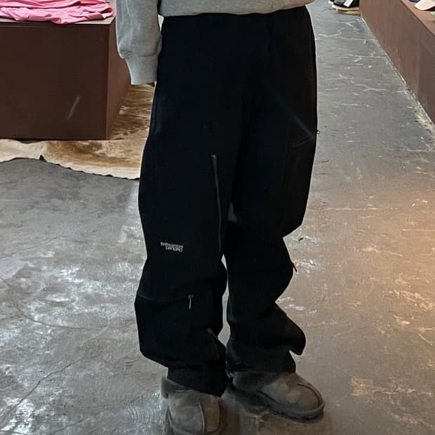 디스이즈네버댓 블랙 플라이트 팬츠 H1935