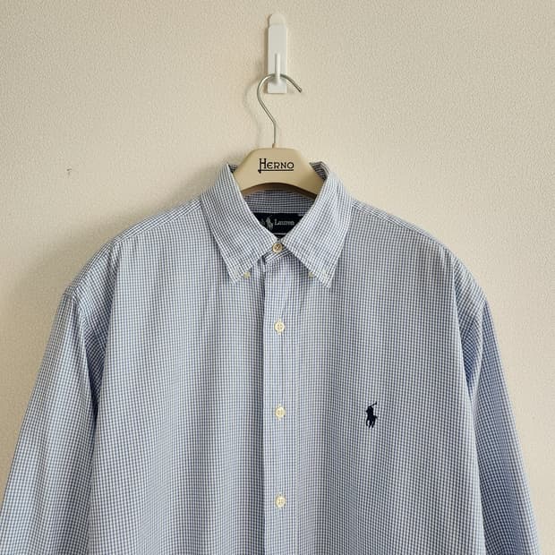 폴로랄프로렌 체크셔츠 (15,34/35