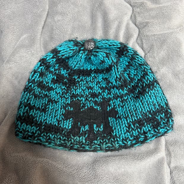 크롬하츠 세메터리 니트 비니