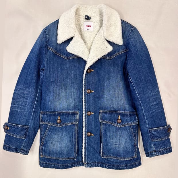 에드윈 보아 데님자켓