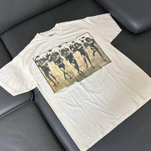 90s Tina Turner 빈티지 투어 티셔츠