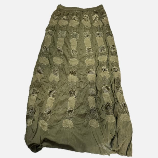 레이어드 롱치마