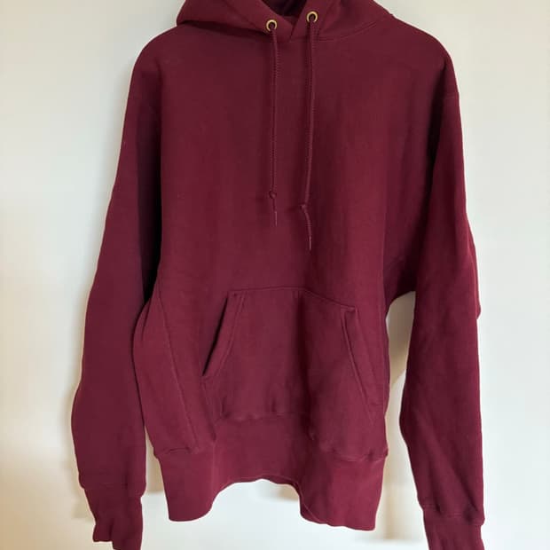 Camber 버건디 후드 m