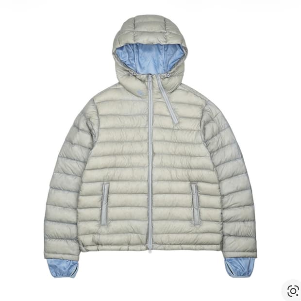 산산기어 서픽스 푸퍼 자켓 그레이_25FW