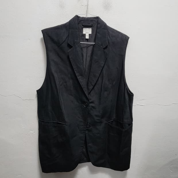 H&M 린넨 베스트 자켓